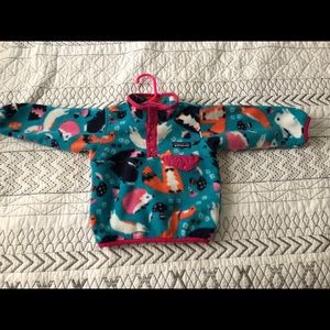 Toddler Girls Patagonia Synchilla 12-18mo EUC